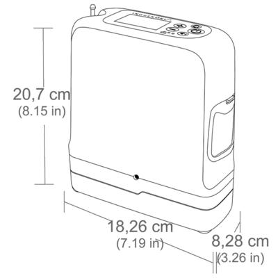 Inogen® Rove 6™ Portable Oxygen Concentrator