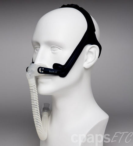 Swift™ LT Nasal Pillows System with Headgear Swift™ LT Nasal Pillows System with Headgear