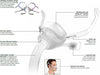 AirFit™ N10 Nasal CPAP Mask for Her with Headgear AirFit™ N10 Nasal CPAP Mask for Her with Headgear