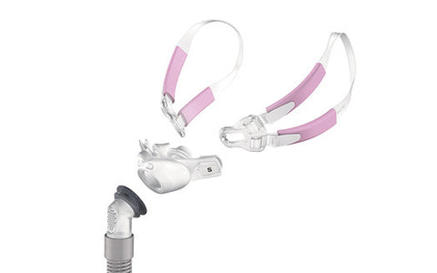 Swift ™ FX Bella Nasal Pillows System with Headgear - Pink