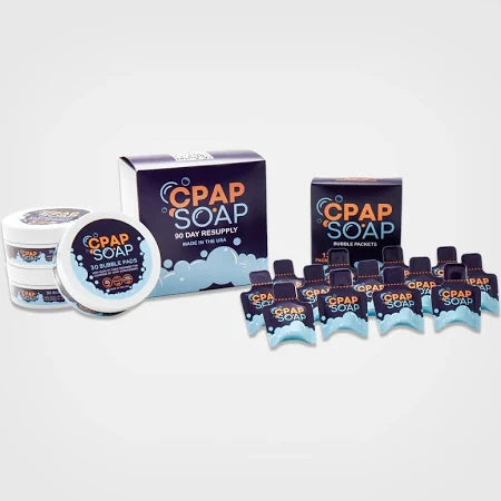 LiViliti 90 Day CPAP Soap Supply - Pads + Packets