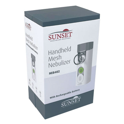 SunSet Handheld Mesh Nebulizer with Rechargeable Battery