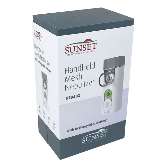 SunSet Handheld Mesh Nebulizer with Rechargeable Battery
