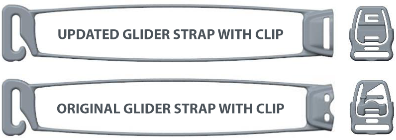Glider Strap & Clip for HC432 and FORMA Full Face Mask
