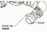 Swivel Clip for Ultra Mirage™ Full Face Mask